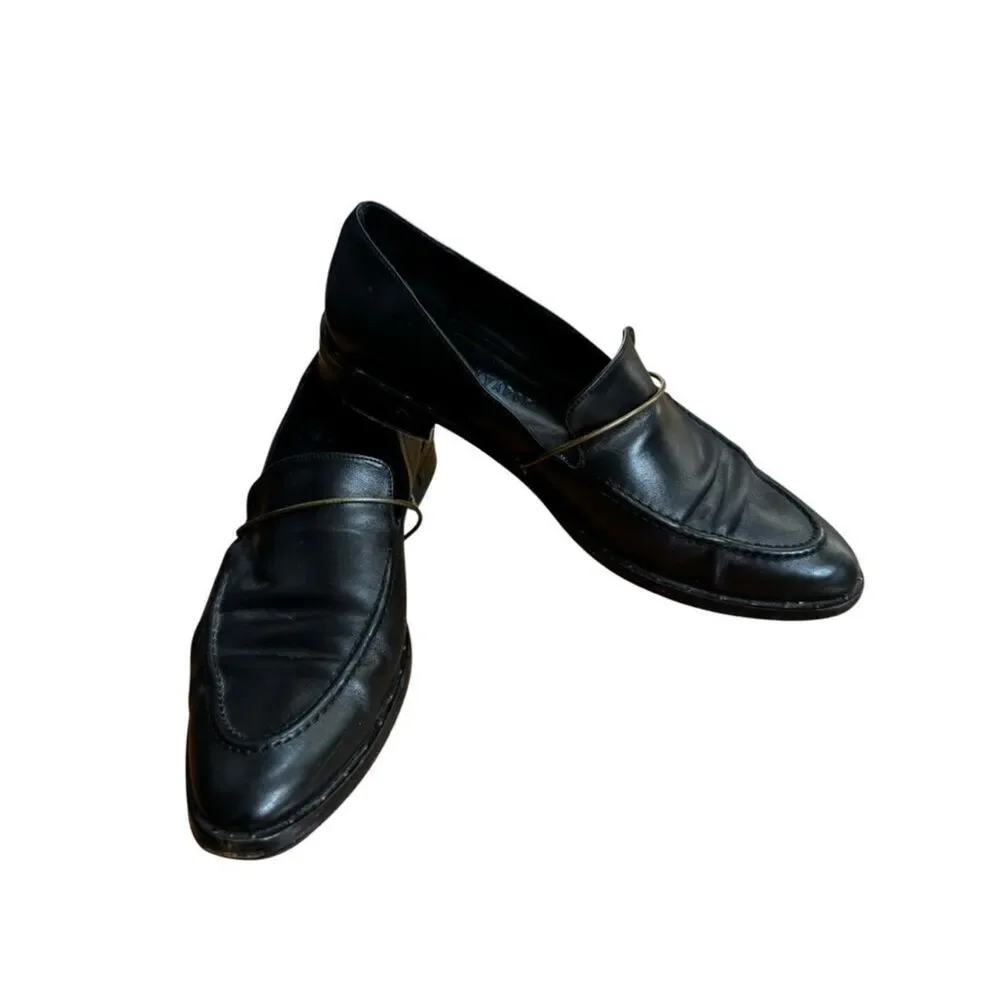 Freda Salvador Women's Light Halo Loafer Flats in black 9.5